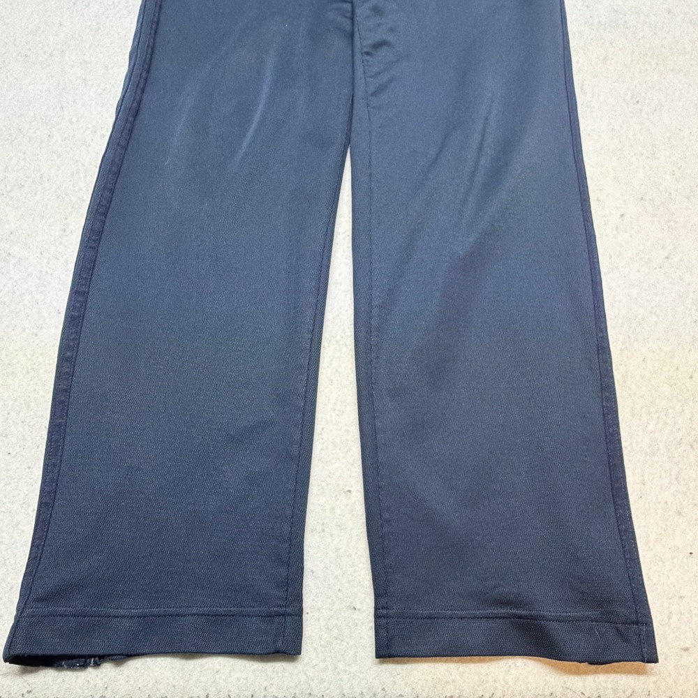 Vintage Nike Track Pants Navy Blue Y2K Baggy Skater Zipped Cuffs Mens Large - Picture 10 of 12
